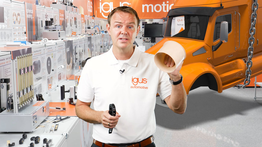 Truck up! igus stellt IAA Nutzfahrzeuge Neuheiten in einer Live-Show vor